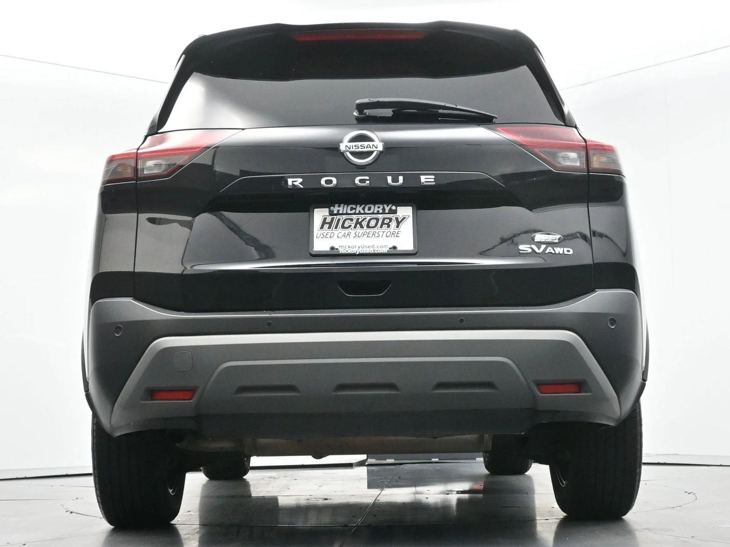 Used 2021 Super Black Nissan SV image 47