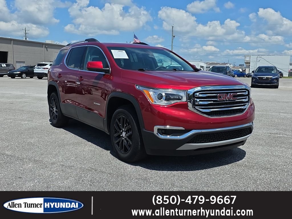 Used 2019 Red Quartz Tintcoat GMC SLT-1 image 1
