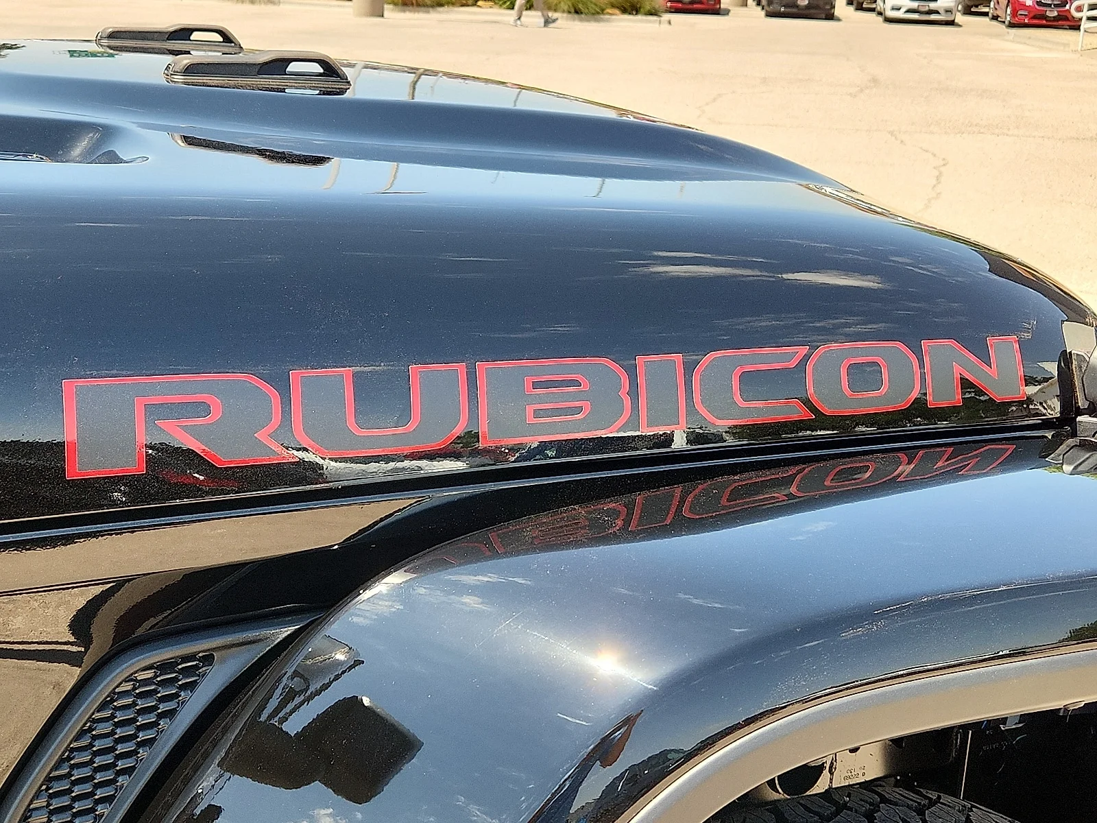 New 2026 Black Clear-Coat  Paint Jeep 4-DOOR RUBICON image 8