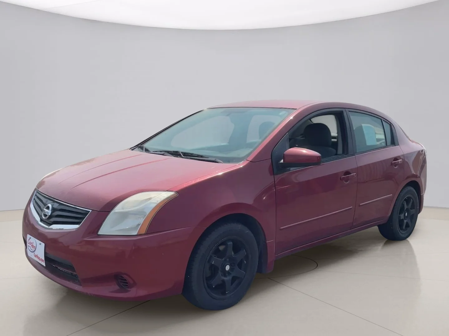 Used 2012 Red Nissan SEDAN image 1