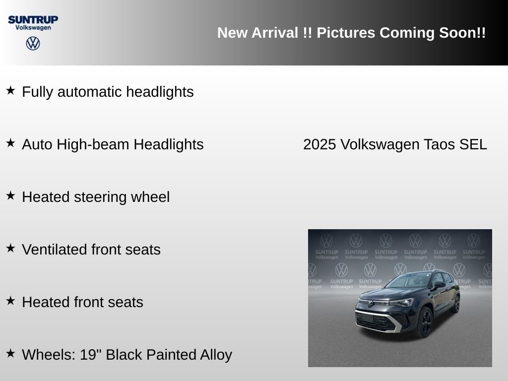 Used 2025 Black Volkswagen 1.5T SEL image 12