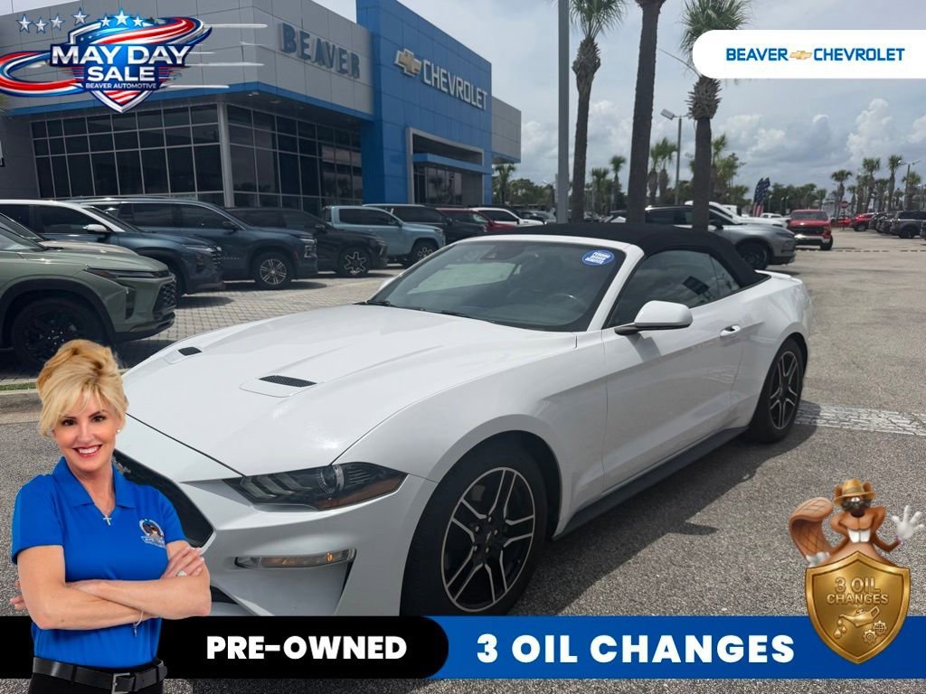 2021 Ford Mustang EcoBoost Premium Convertible's photo