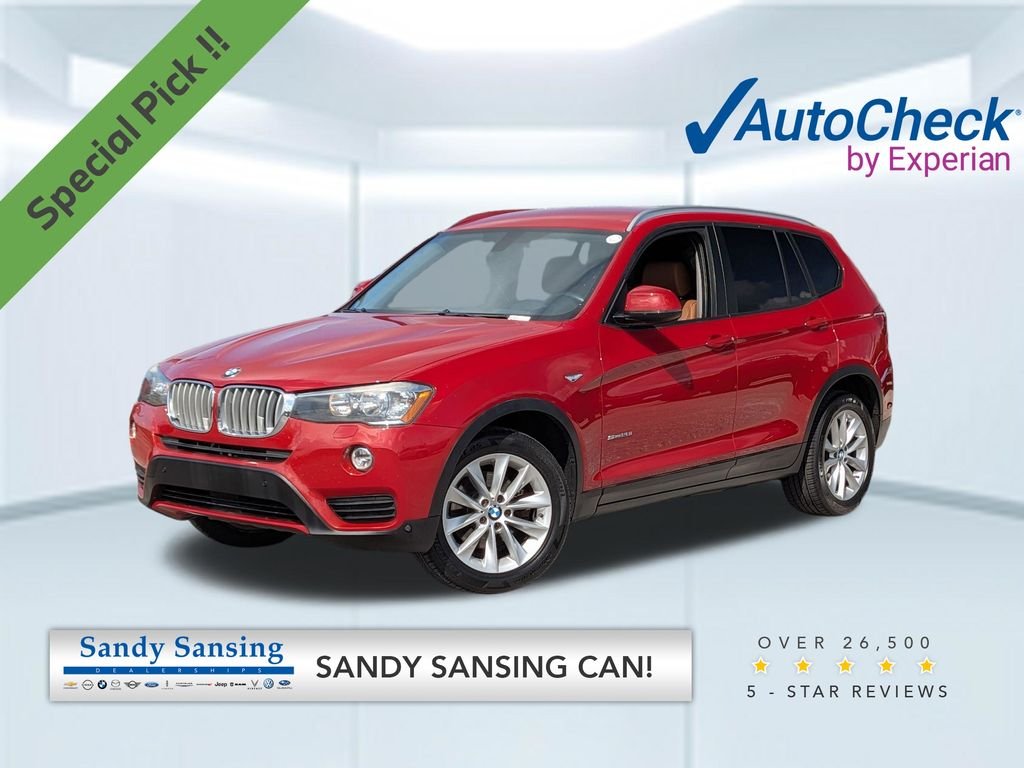 Used 2017 Red BMW sDrive28i image 1
