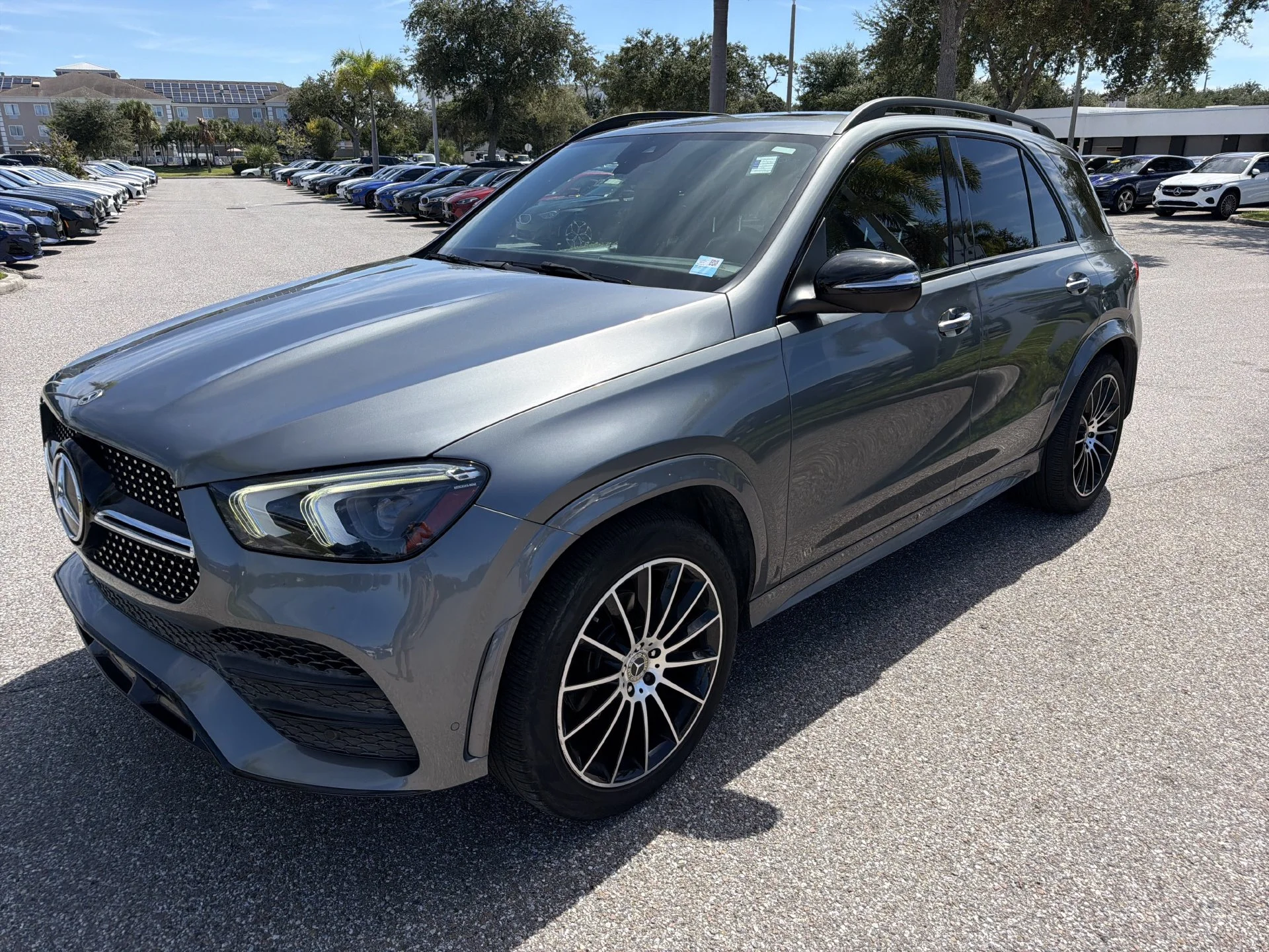 Used 2021 Gray Mercedes-Benz GLE 350 image 8