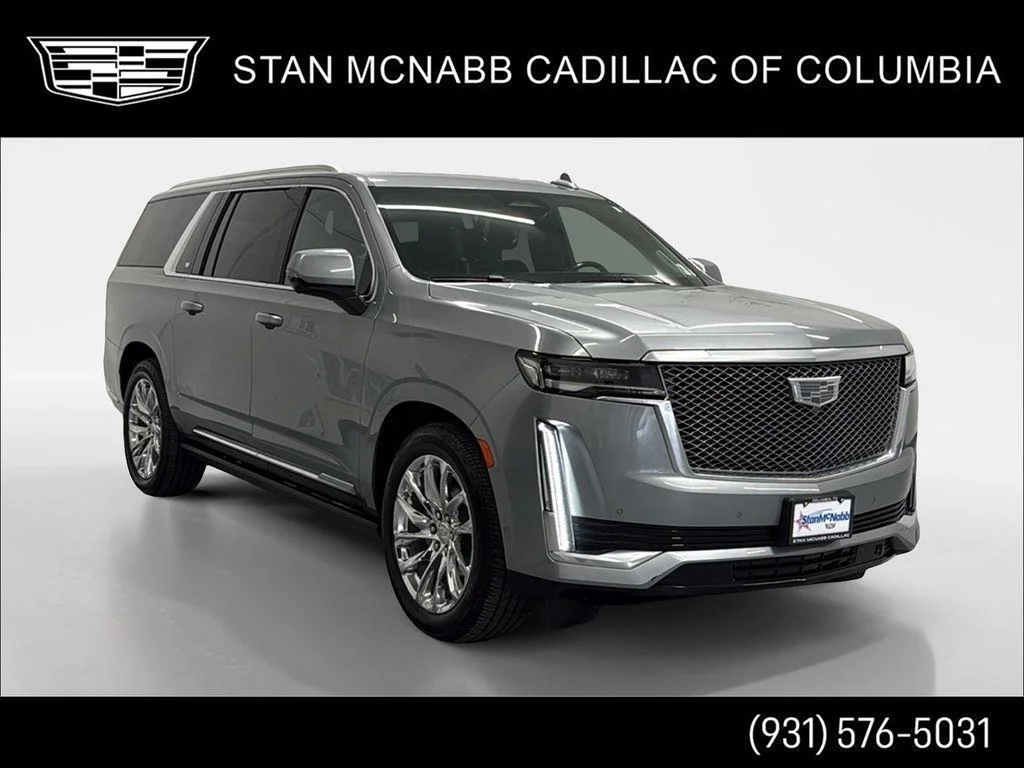 Used 2023 Argent Silver Metallic Cadillac Premium Luxury Platinum image 1