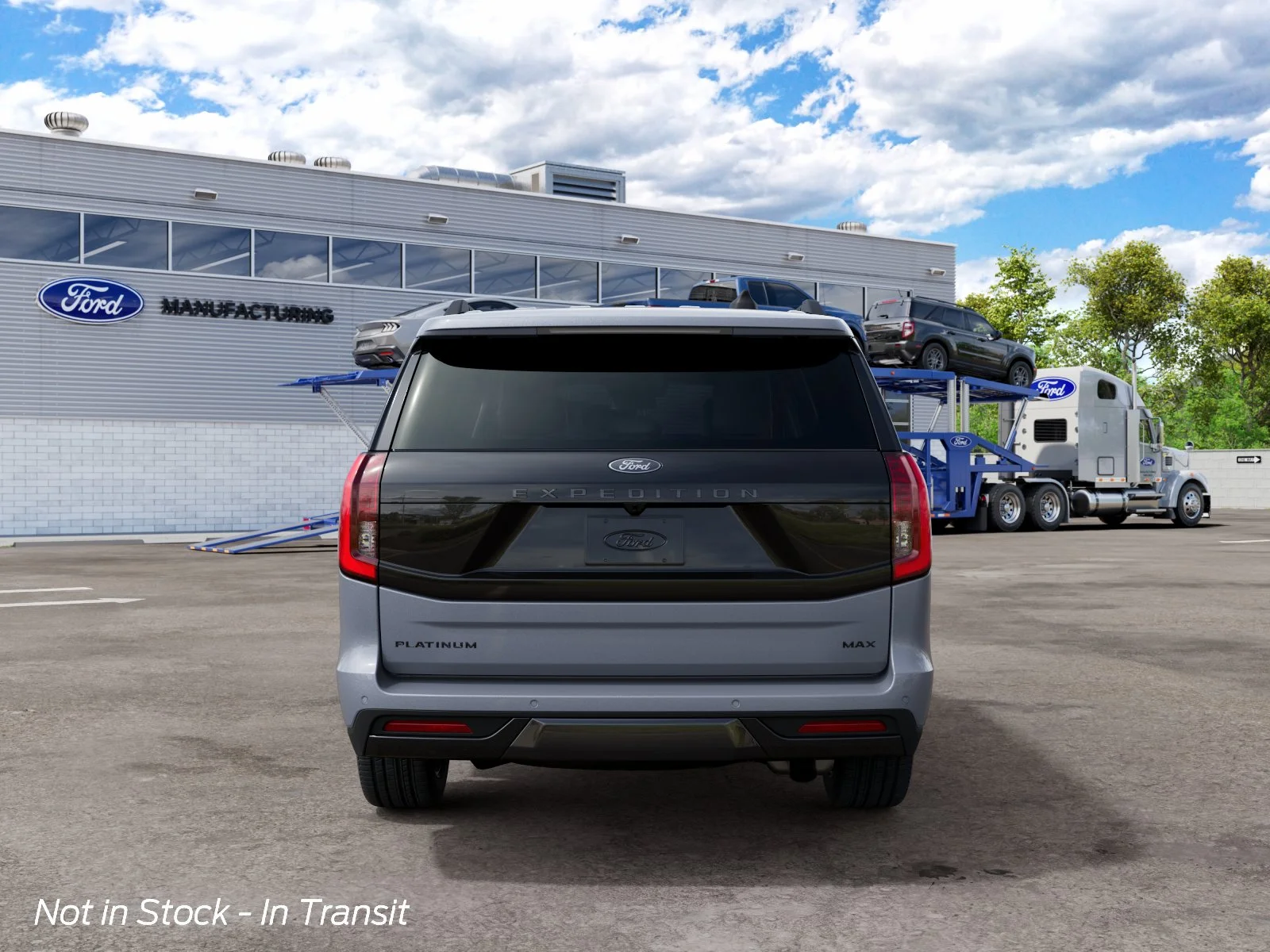 New 2027 Glacier Gray Metallic Tri-Coat Ford MAX Platinum image 7