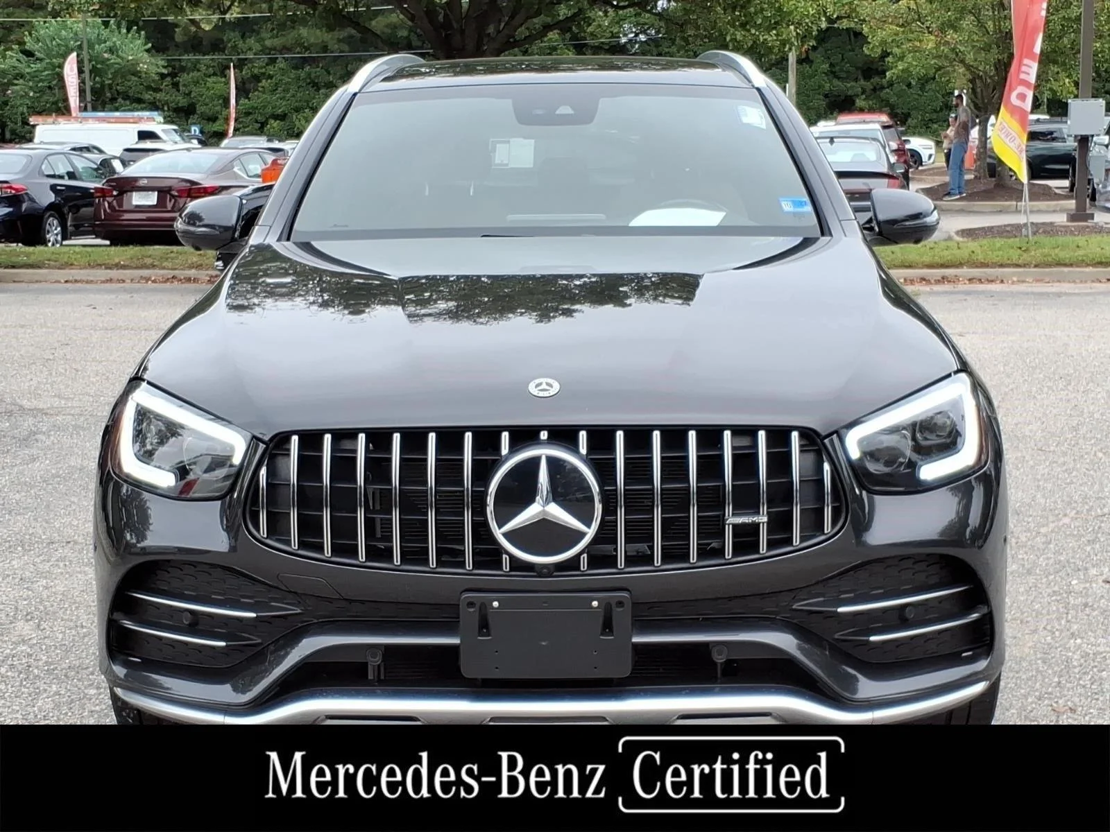 Certified Used 2022 GRAY Mercedes-Benz AMG® GLC 43 image 2
