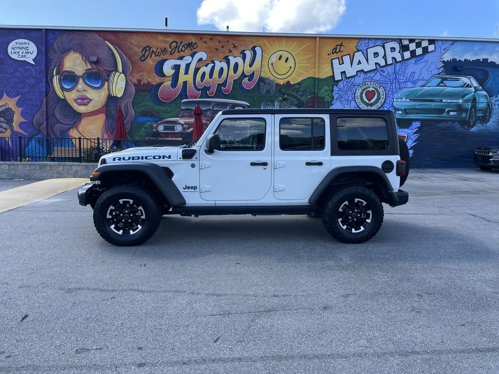 Used 2024 White Jeep Rubicon 4xe image 2