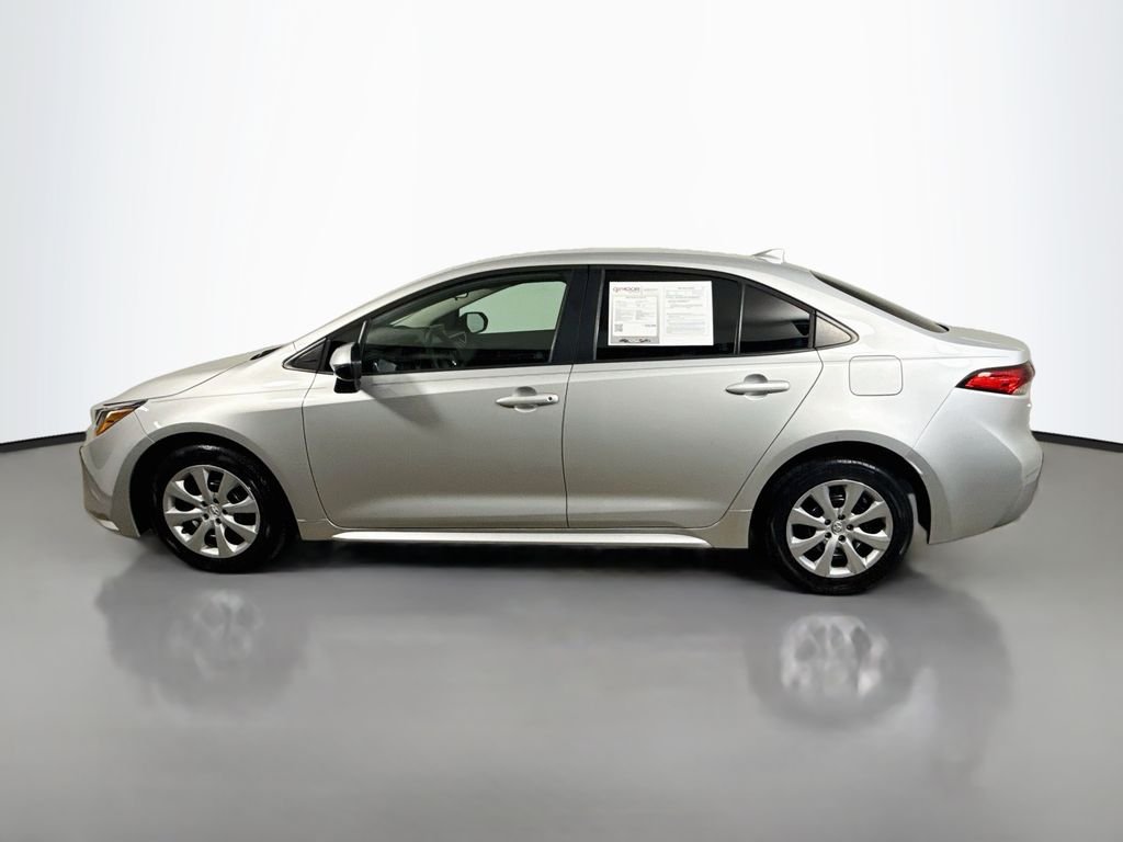 Used 2023 Classic Silver Metallic Toyota LE image 4