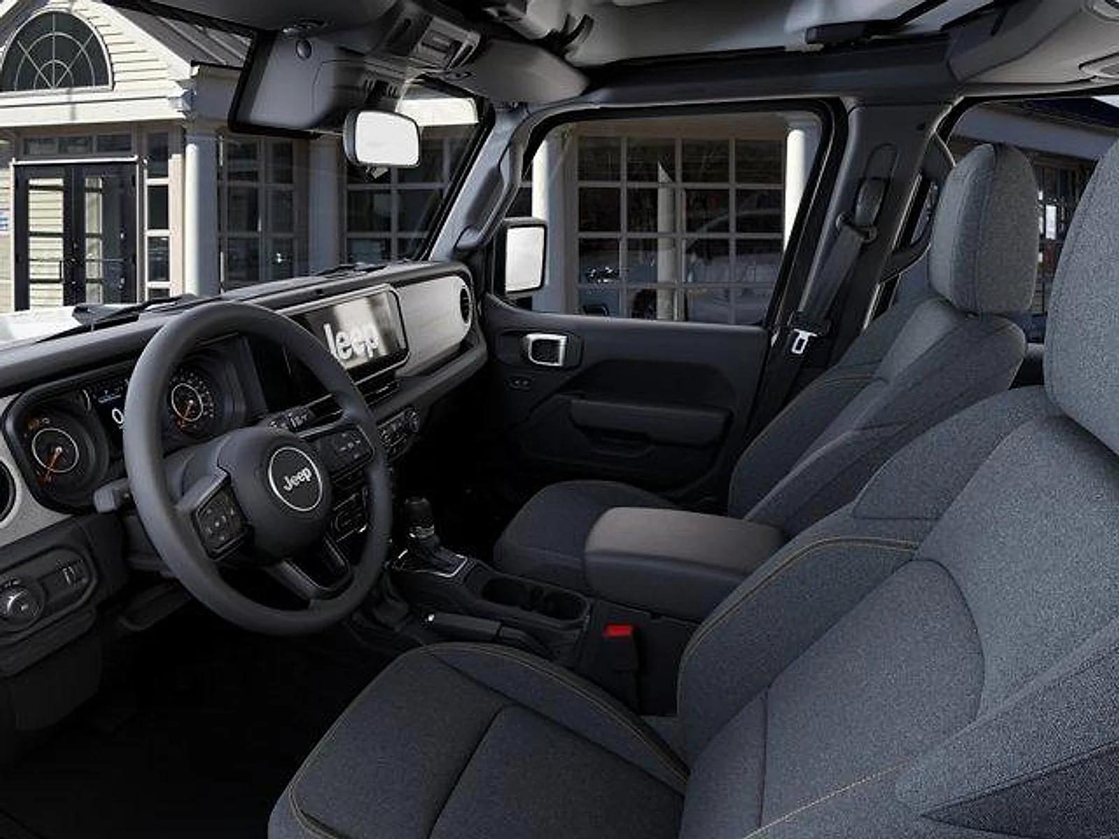 New 2026 Granite Crystal Metallic Clear-Coat Exterior Paint Jeep 4-Door Sport image 22