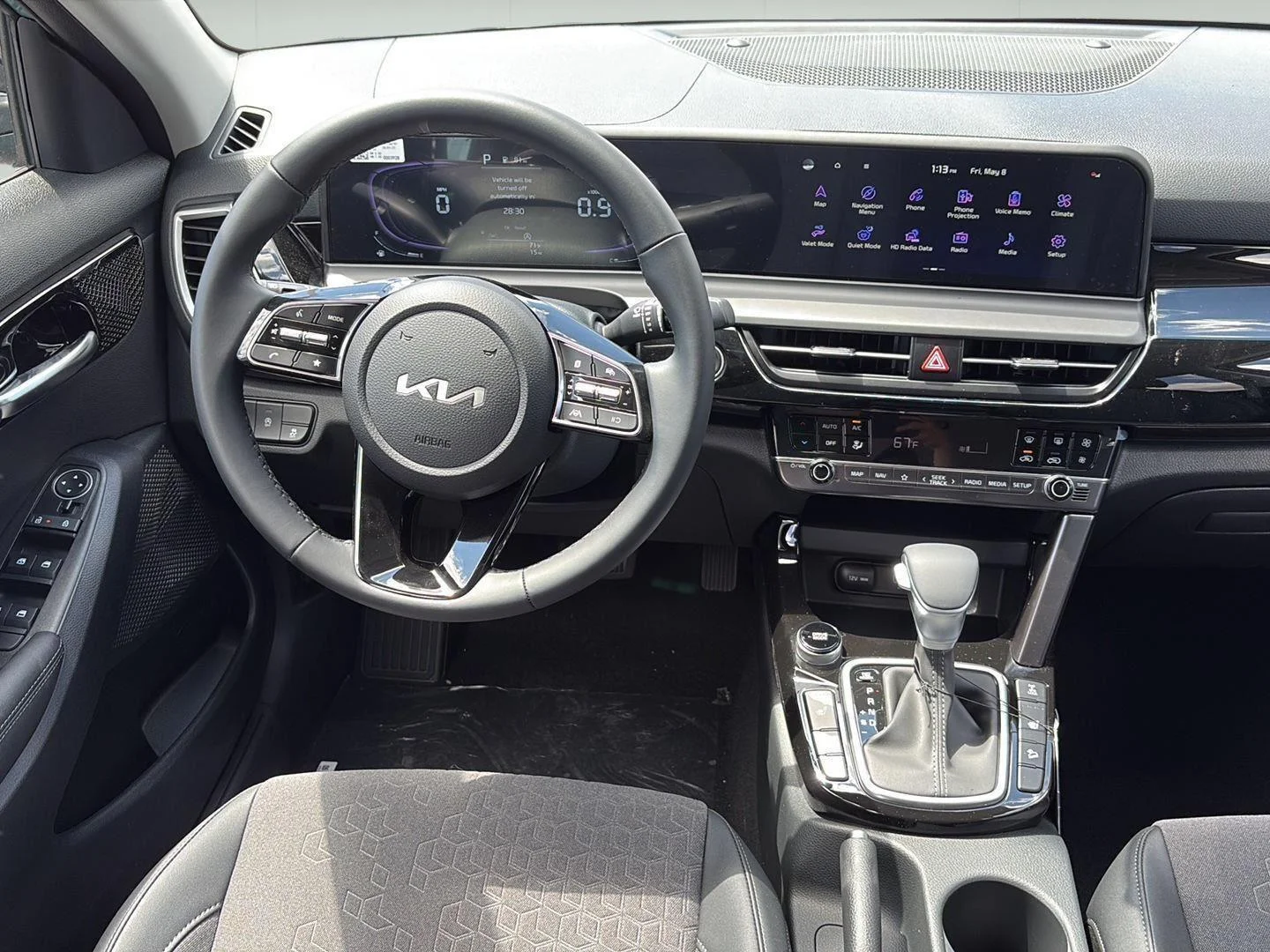 Used 2026 Pluton Blue/Fusion Black Roof Kia S image 10