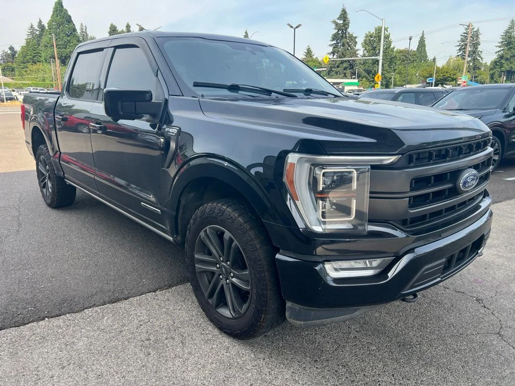 Used 2021 Black Ford Lariat image 1