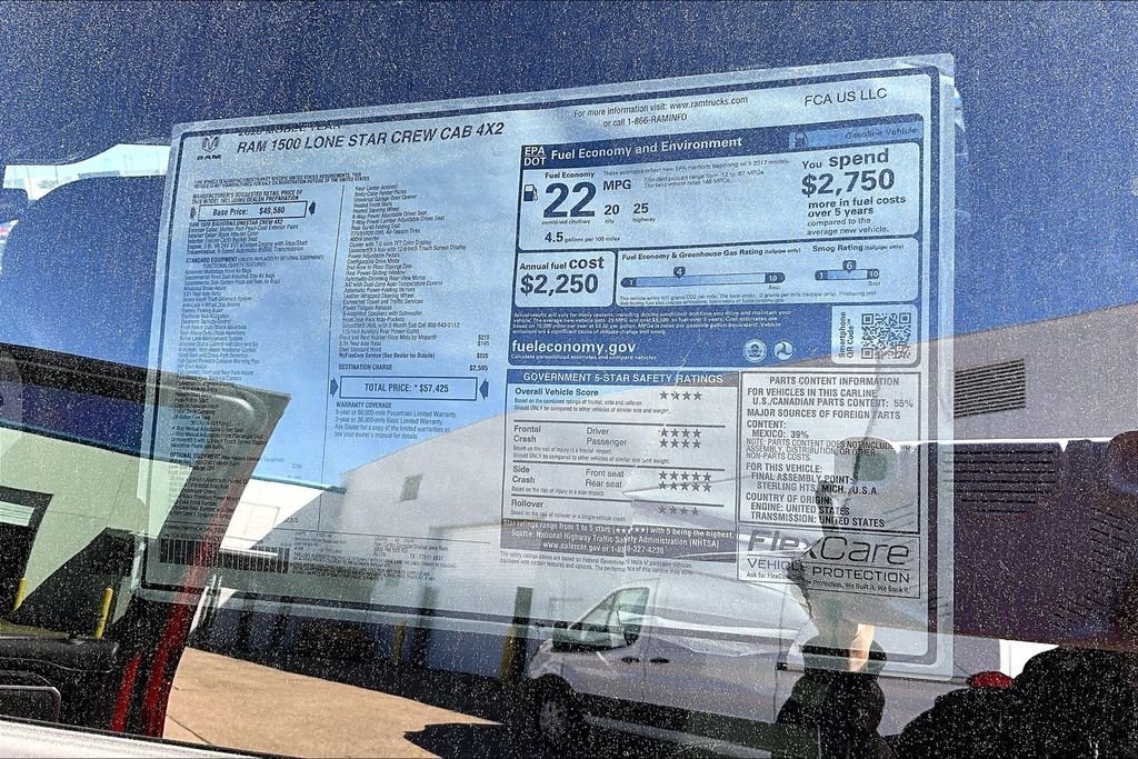 New 2026 Ram 1500 Big Horn/Lone Star 4D Crew Cab