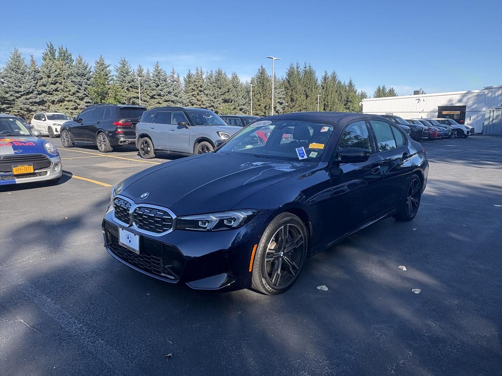 Used 2024 Tanzanite Blue II Metallic BMW M340i xDrive image 3