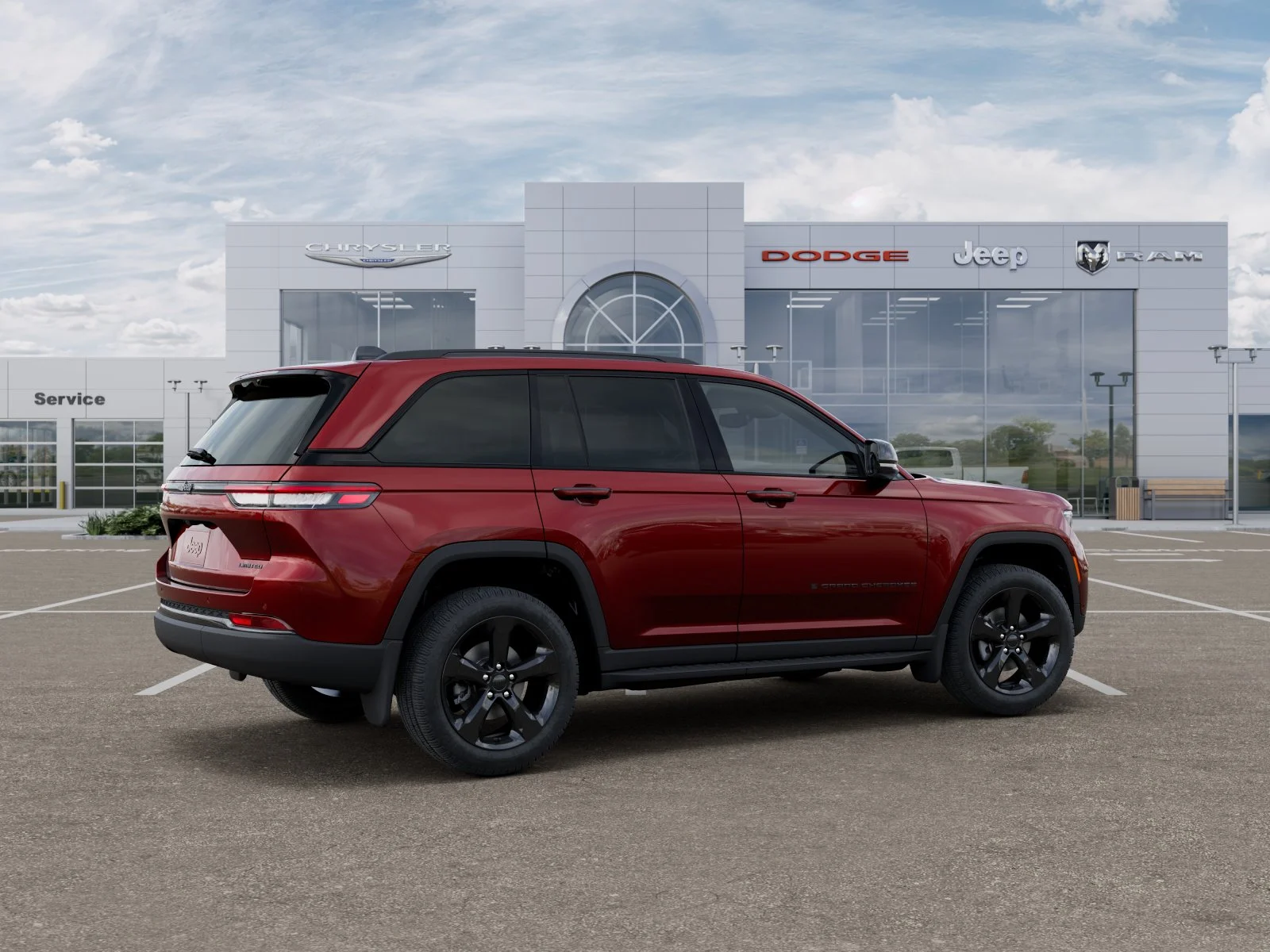New 2025 Velvet Red Pearl-Coat Exterior Paint Jeep Limited image 37