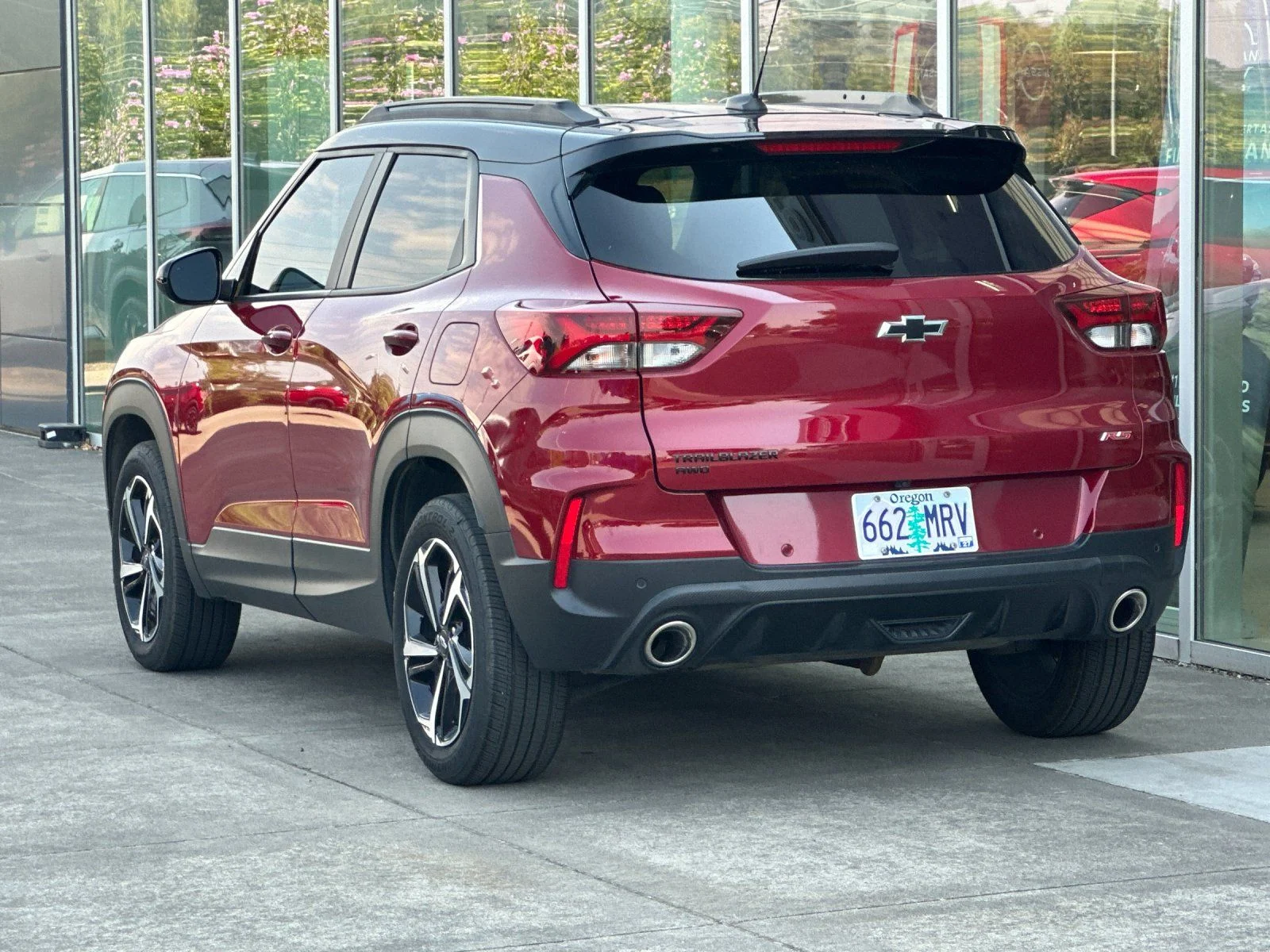 Used 2021 Scarlet Red Metallic Chevrolet RS image 5