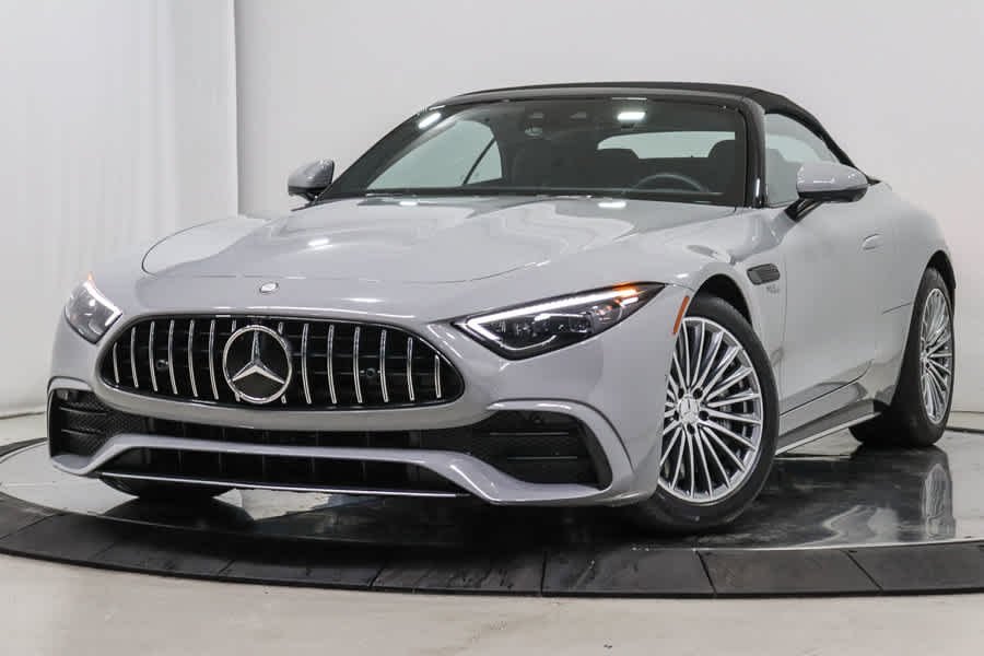 Certified Used 2023 MANUFAKTUR Alpine Grey Mercedes-Benz AMG® SL 43 image 1