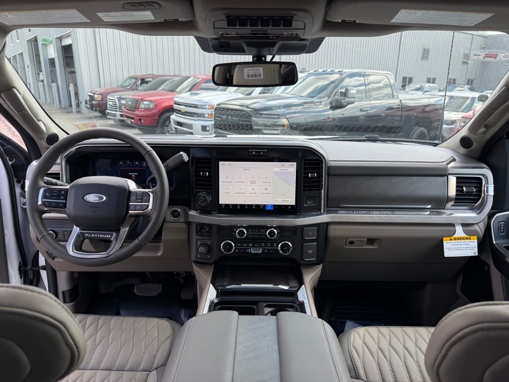 New 2026 Star White Metallic Tri-Coat Ford F-250® Platinum® image 15