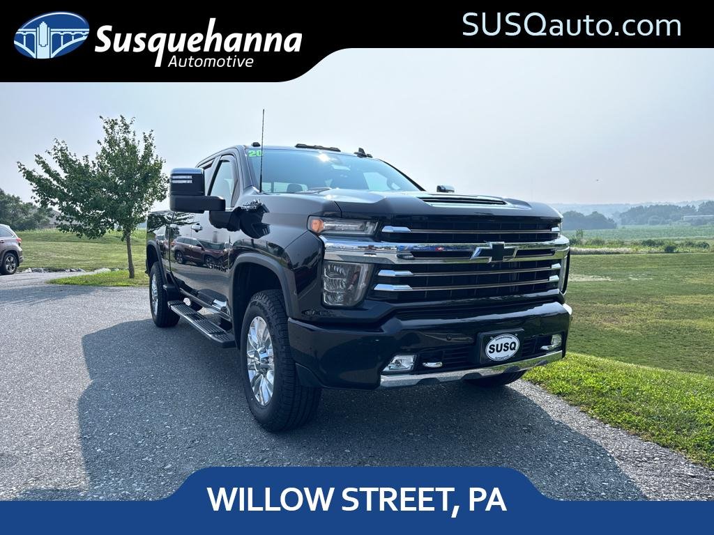 Black 2020 Chevrolet Silverado 3500HD Pickup Truck Four-Wheel Drive 6-Speed Automatic