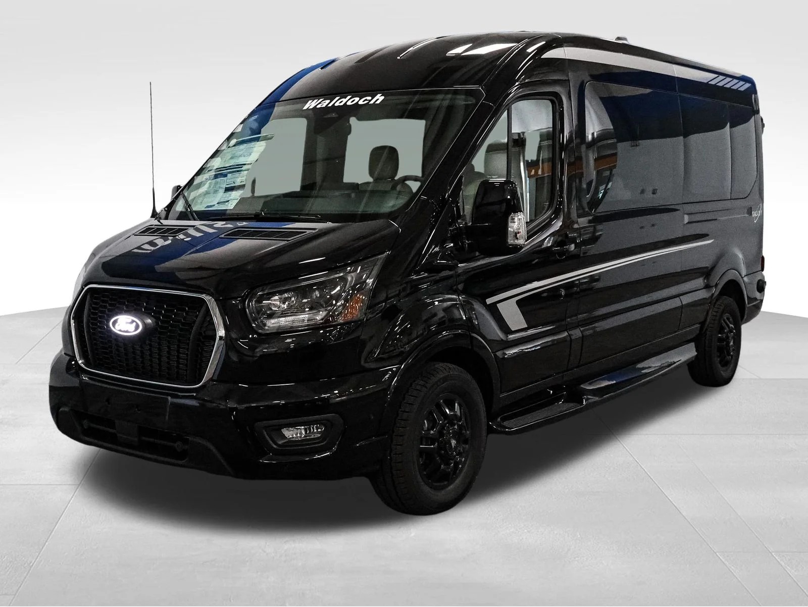 New 2026 Agate Black Metallic Ford Cargo Van image 2
