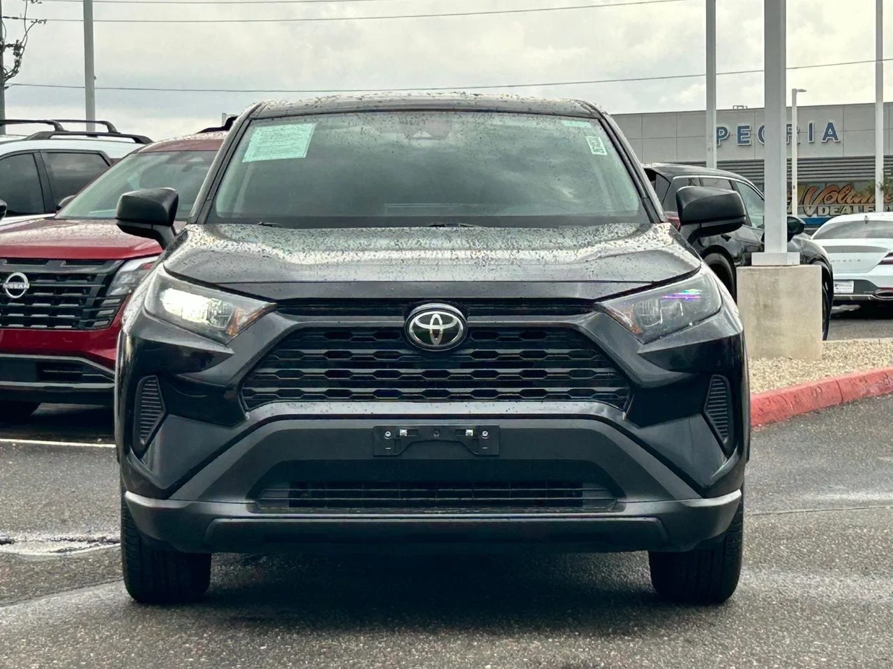 Used 2022 Midnight Black Metallic Toyota LE image 8