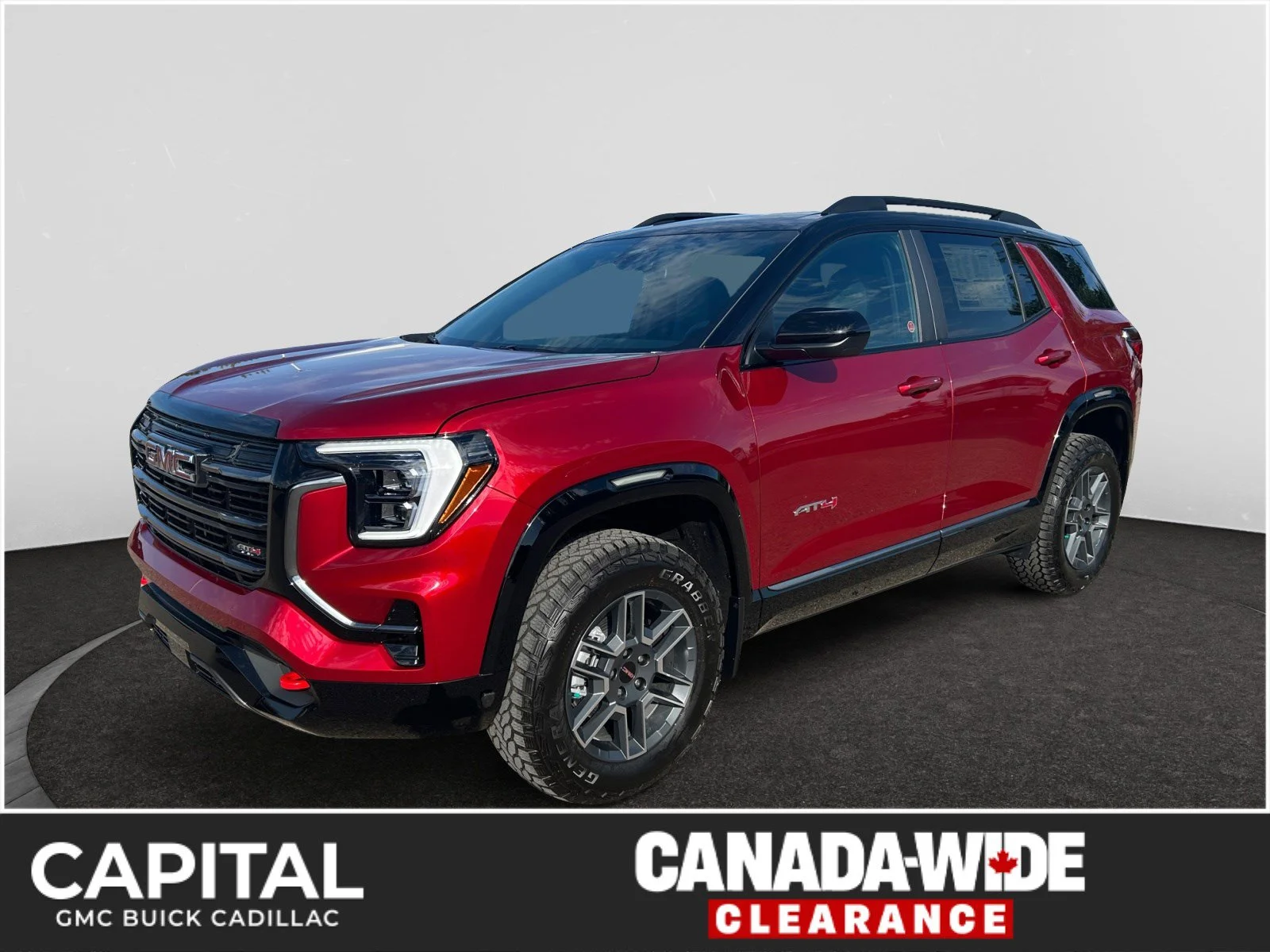 New 2027 Volcanic Red Tintcoat GMC AWD AT4 image 1