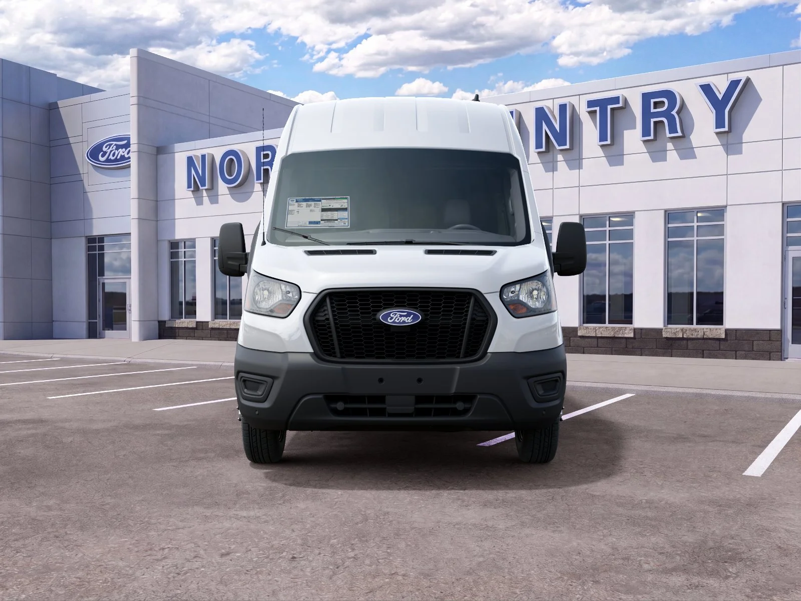 New 2027 Oxford White Ford Cargo Van image 27