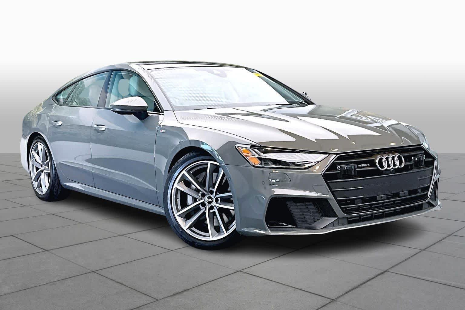 Used 2023 Chronos Gray Metallic Audi Premium Plus image 3