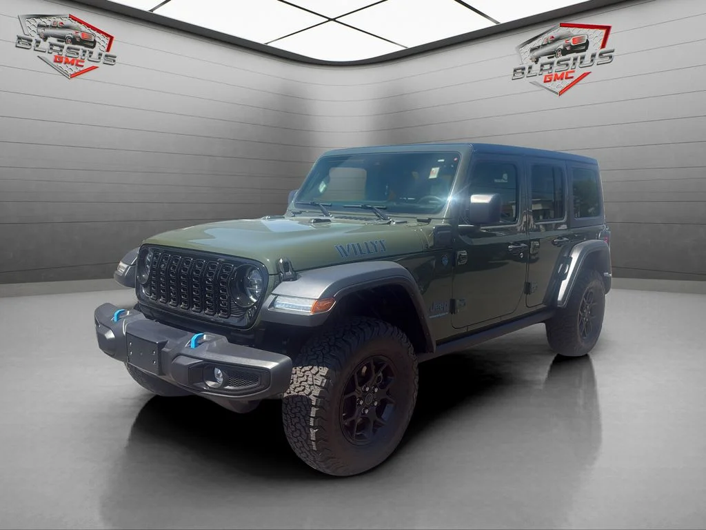 Used 2024 Green Jeep Willys 4xe image 1