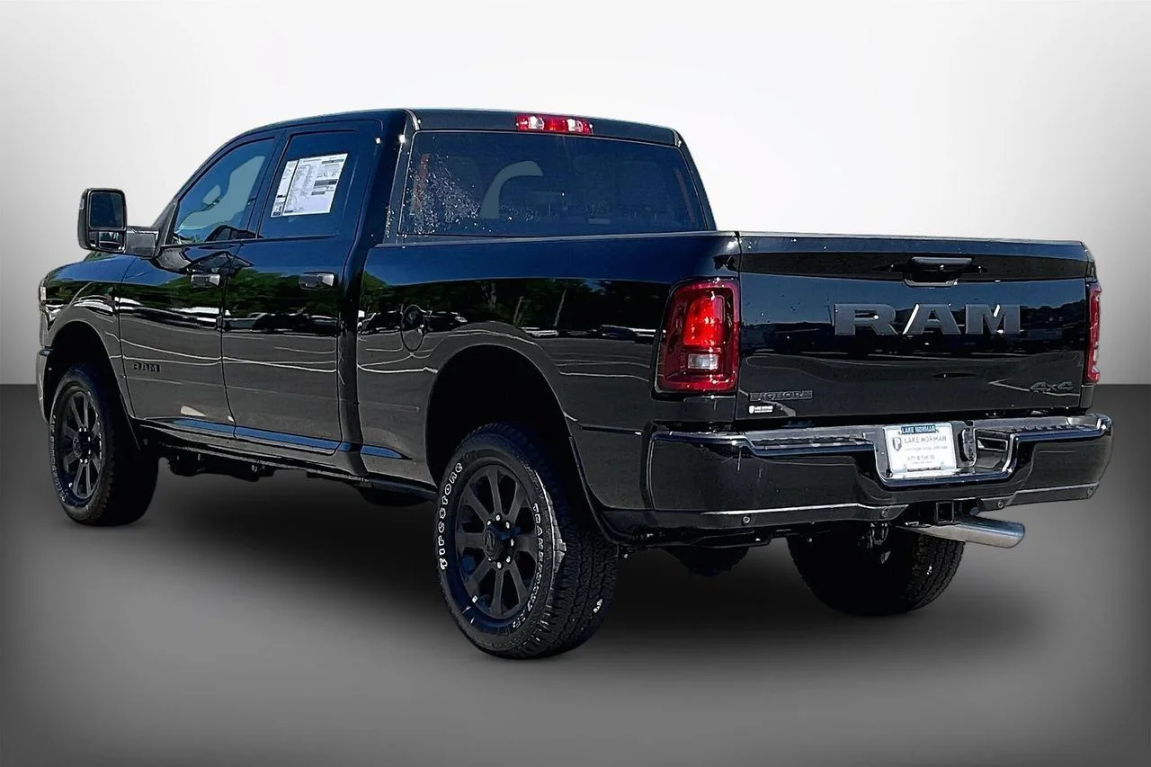 New 2026 Diamond Black Crystal Pearlcoat RAM Big Horn image 6