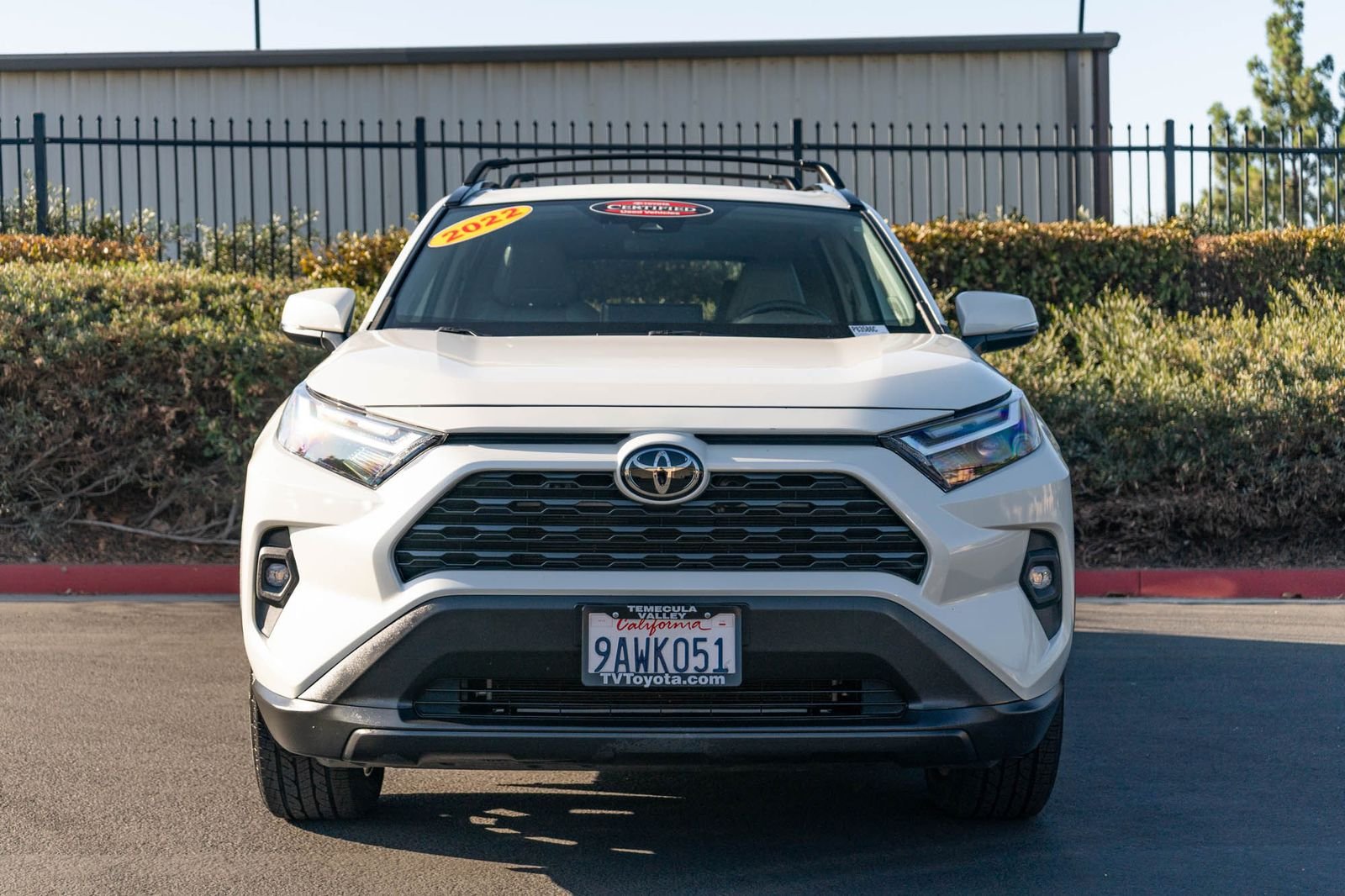 Certified Used 2022 Blizzard Pearl Toyota XLE Premium image 2