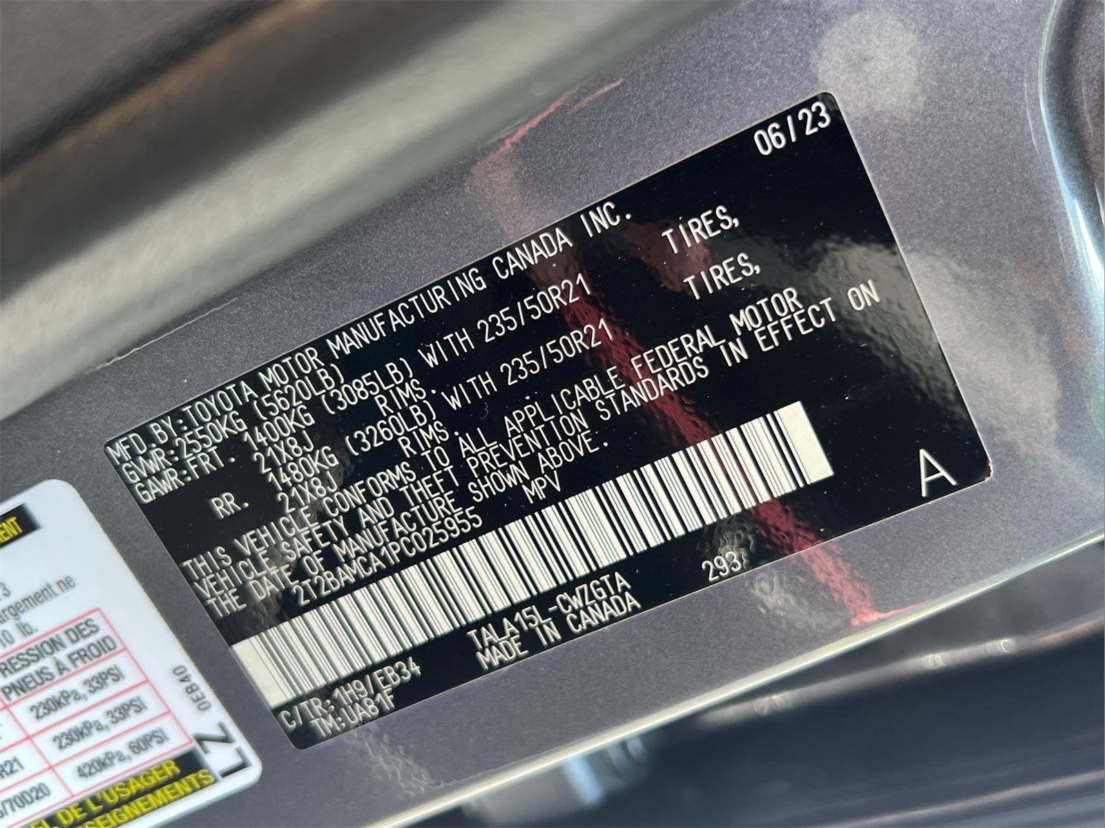 Certified Used 2023 NEBULA GRAY PEARL Lexus 350 F SPORT Handling image 33