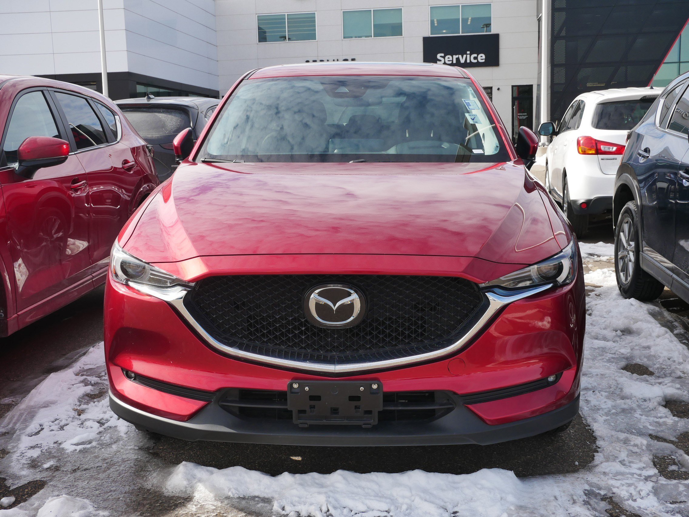 Used 2021 Mazda CX-5 Grand Touring with VIN JM3KFBDM3M0471623 for sale in Brooklyn Center, Minnesota