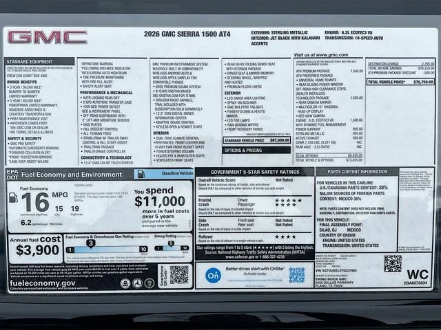 2026 GMC Sierra 1500 AT4 - Photo 21