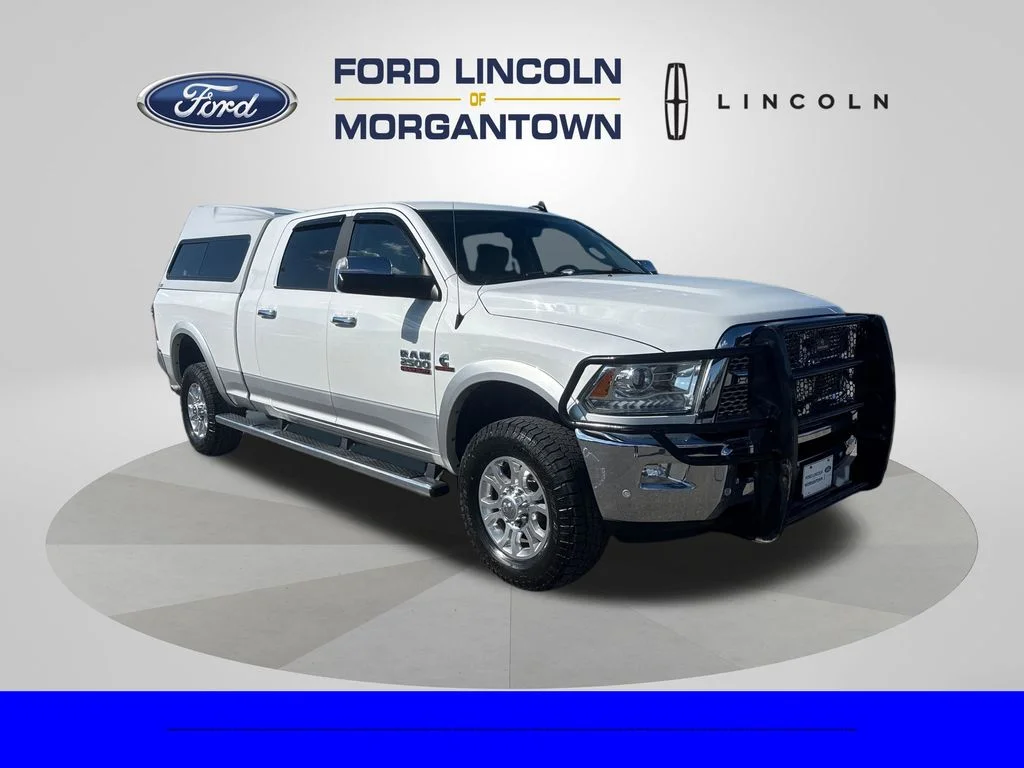 Used 2018 Bright White Clearcoat Ram Laramie image 3