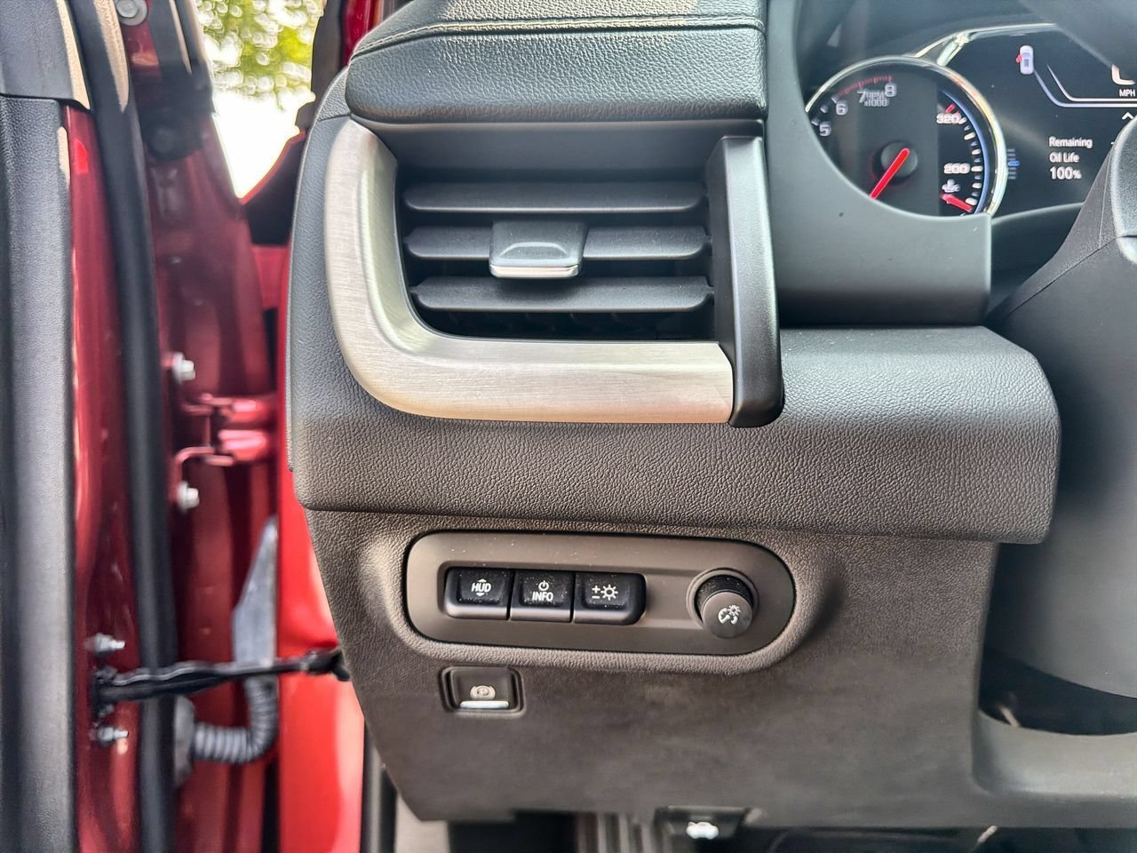 Used 2024 Volcanic Red Tintcoat GMC Denali image 15
