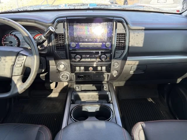 Used 2022 Black Nissan Crew Cab PRO-4X 4x4 image 13