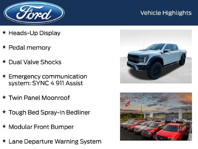 Used 2024 White Ford Raptor image 9