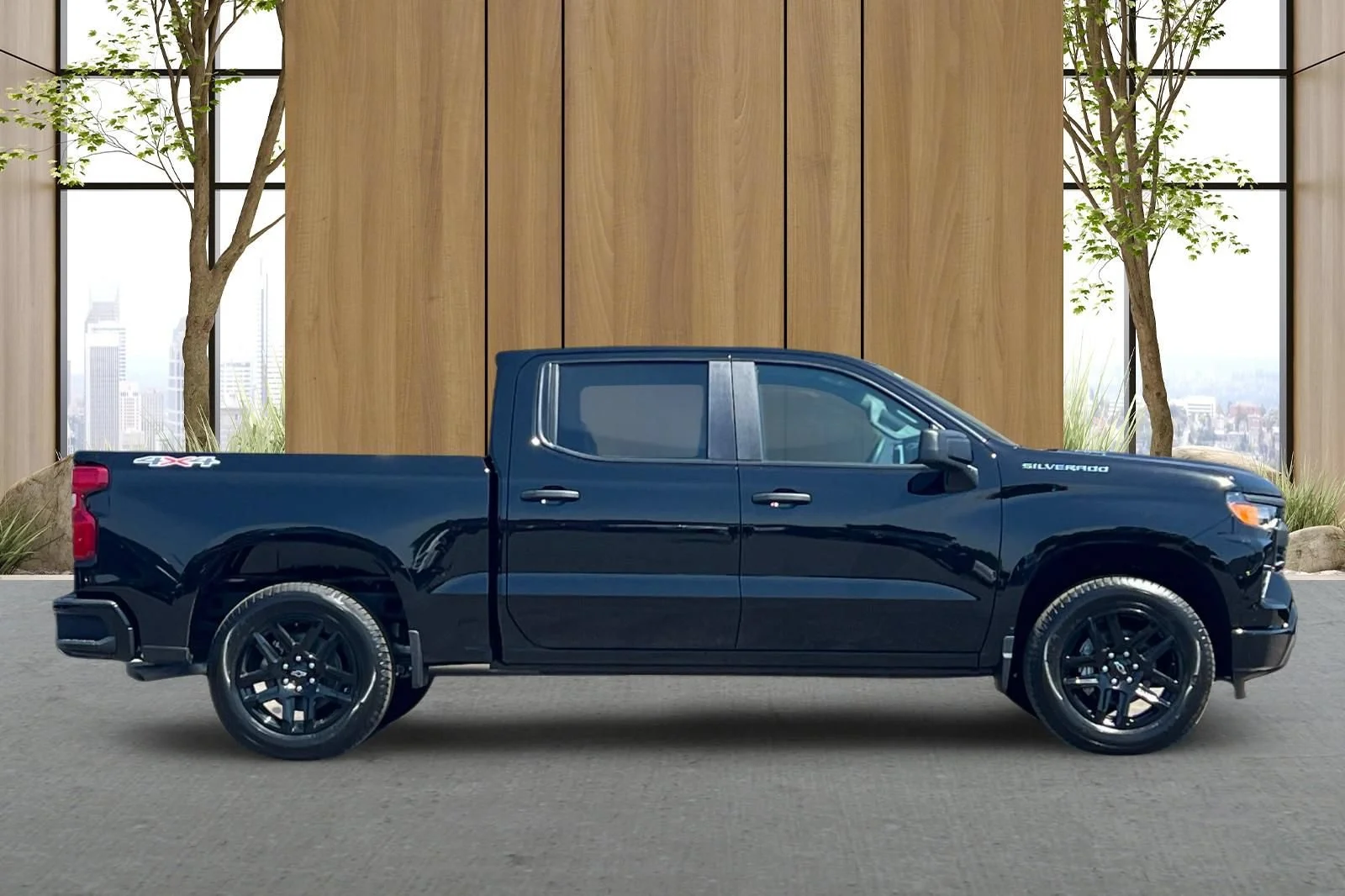 New 2026 Black Chevrolet Custom image 3
