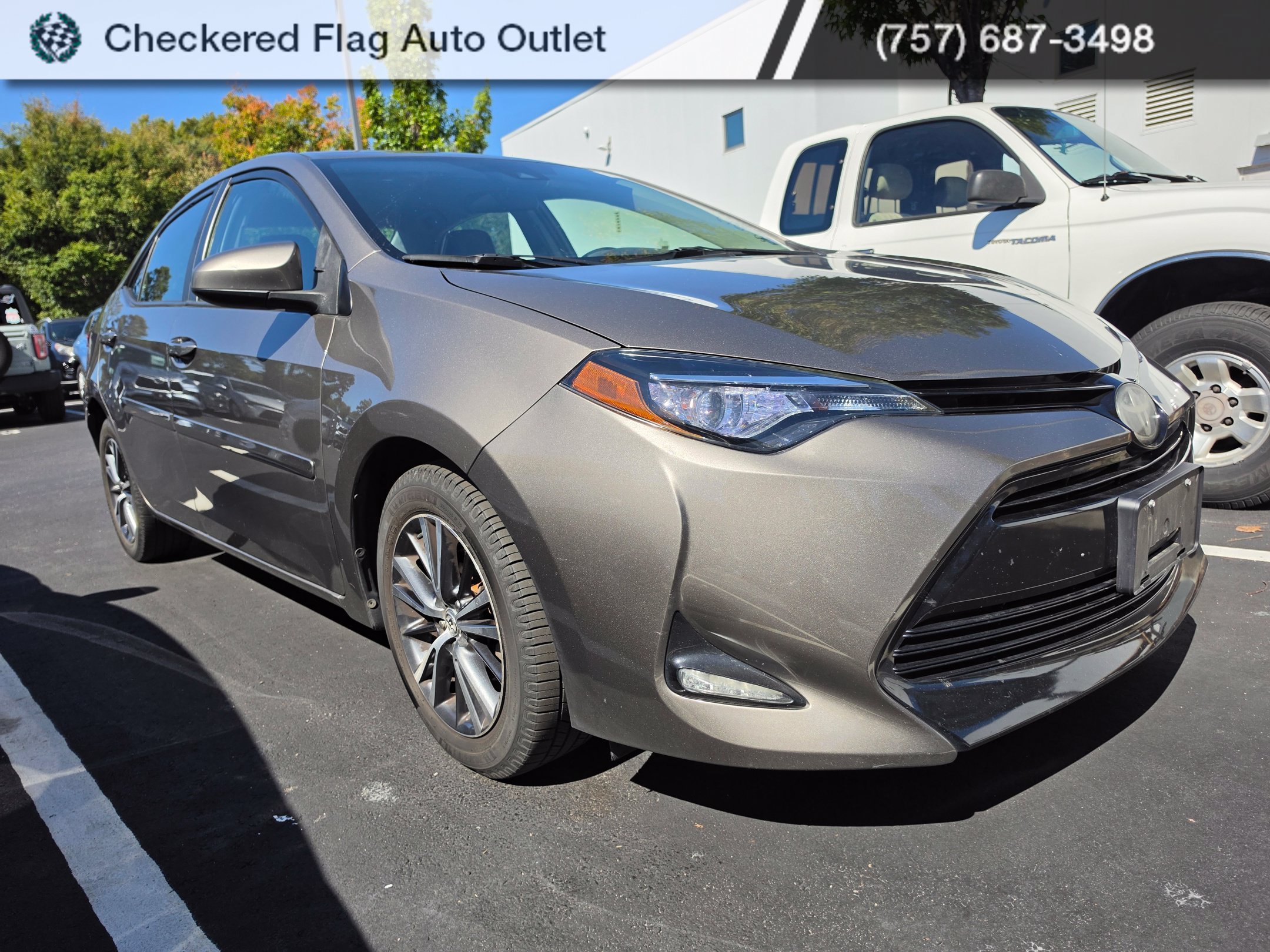 Used 2018 Falcon Gray Metallic Toyota LE image 3