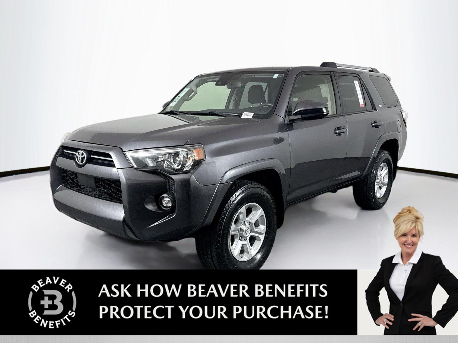Used 2021 Magnetic Gray Metallic Toyota SR5 image 1