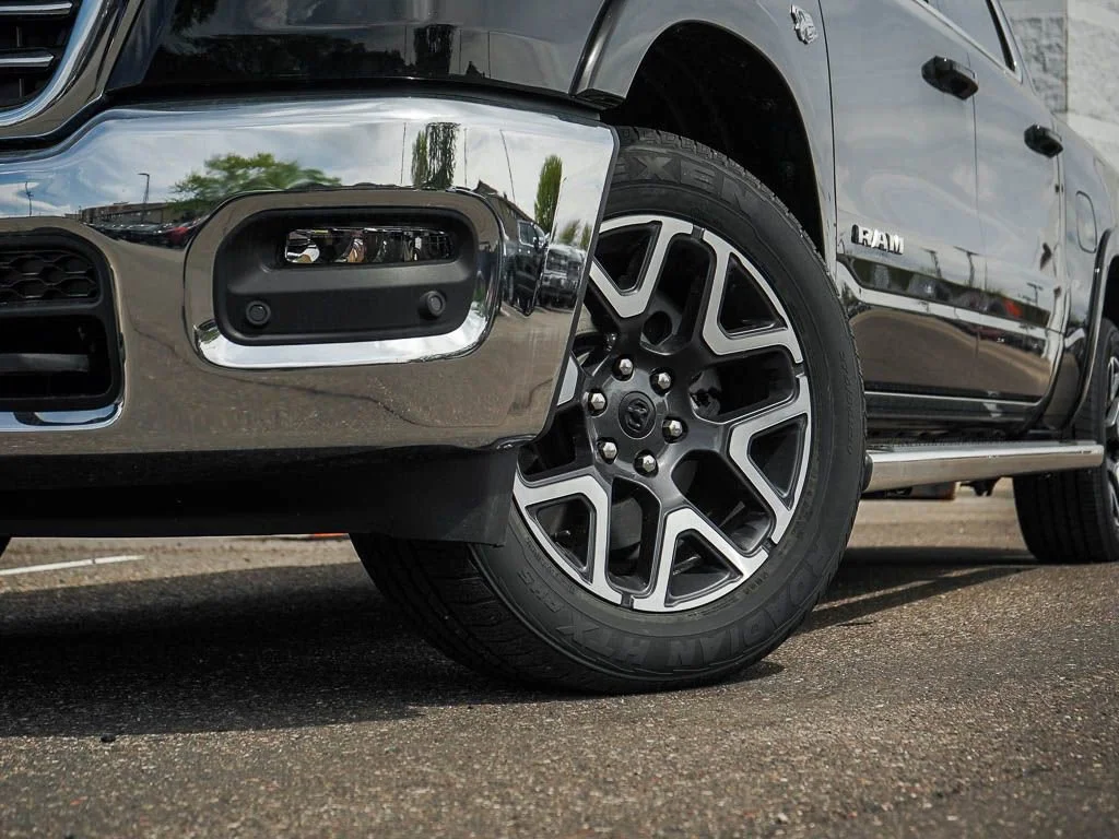 New 2026 Diamond Black Crystal Pearlcoat RAM LARAMIE image 6