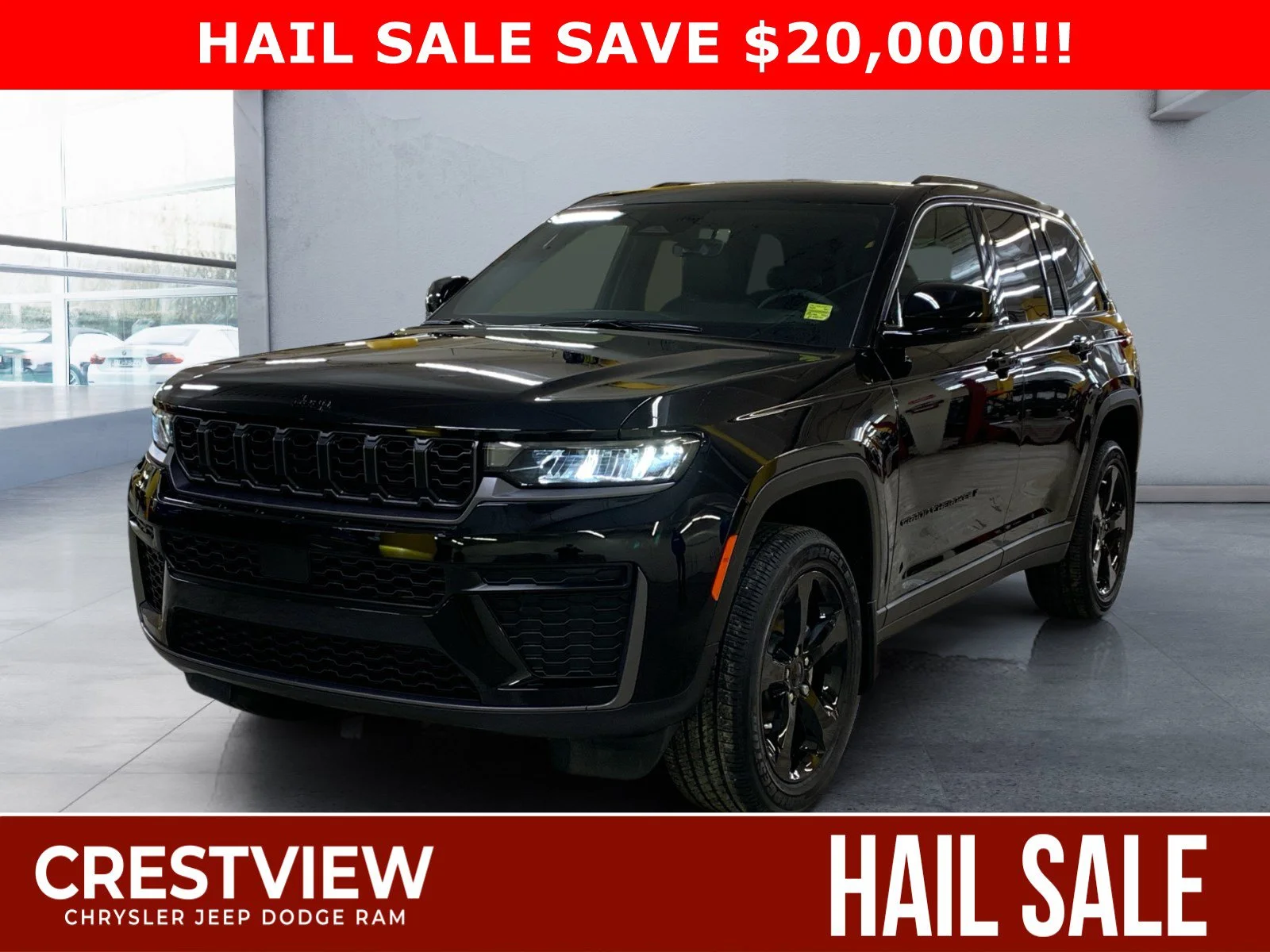 New 2026 Diamond Black Crystal Pearl Jeep Altitude image 1
