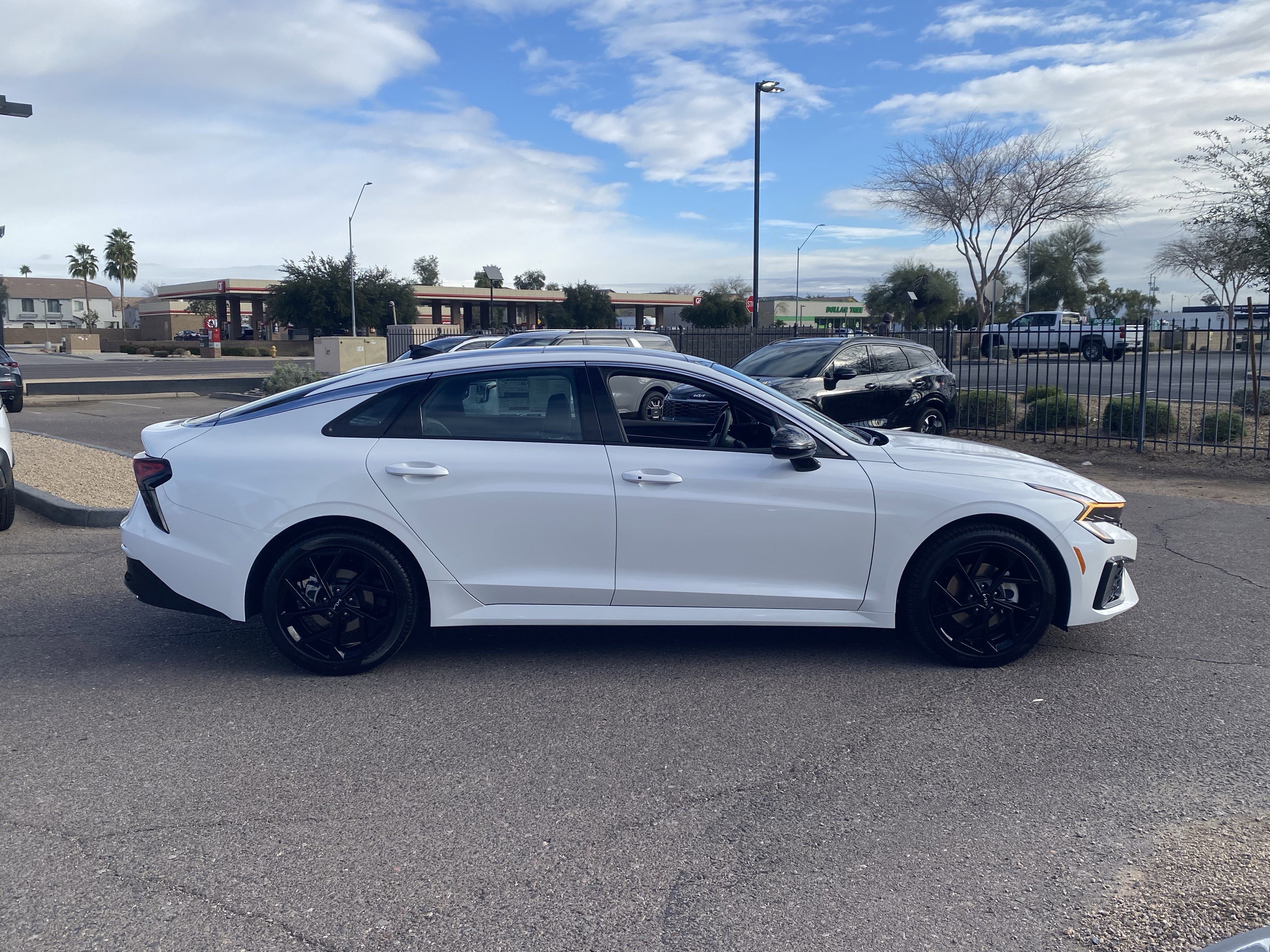 New 2026 Snow White Pearl Kia GT-Line FWD image 2