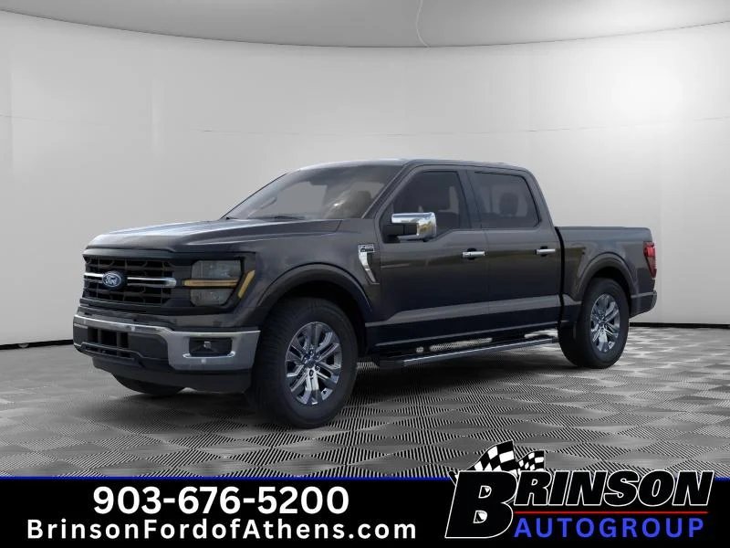 New 2026 Agate Black Metallic Ford XLT image 1