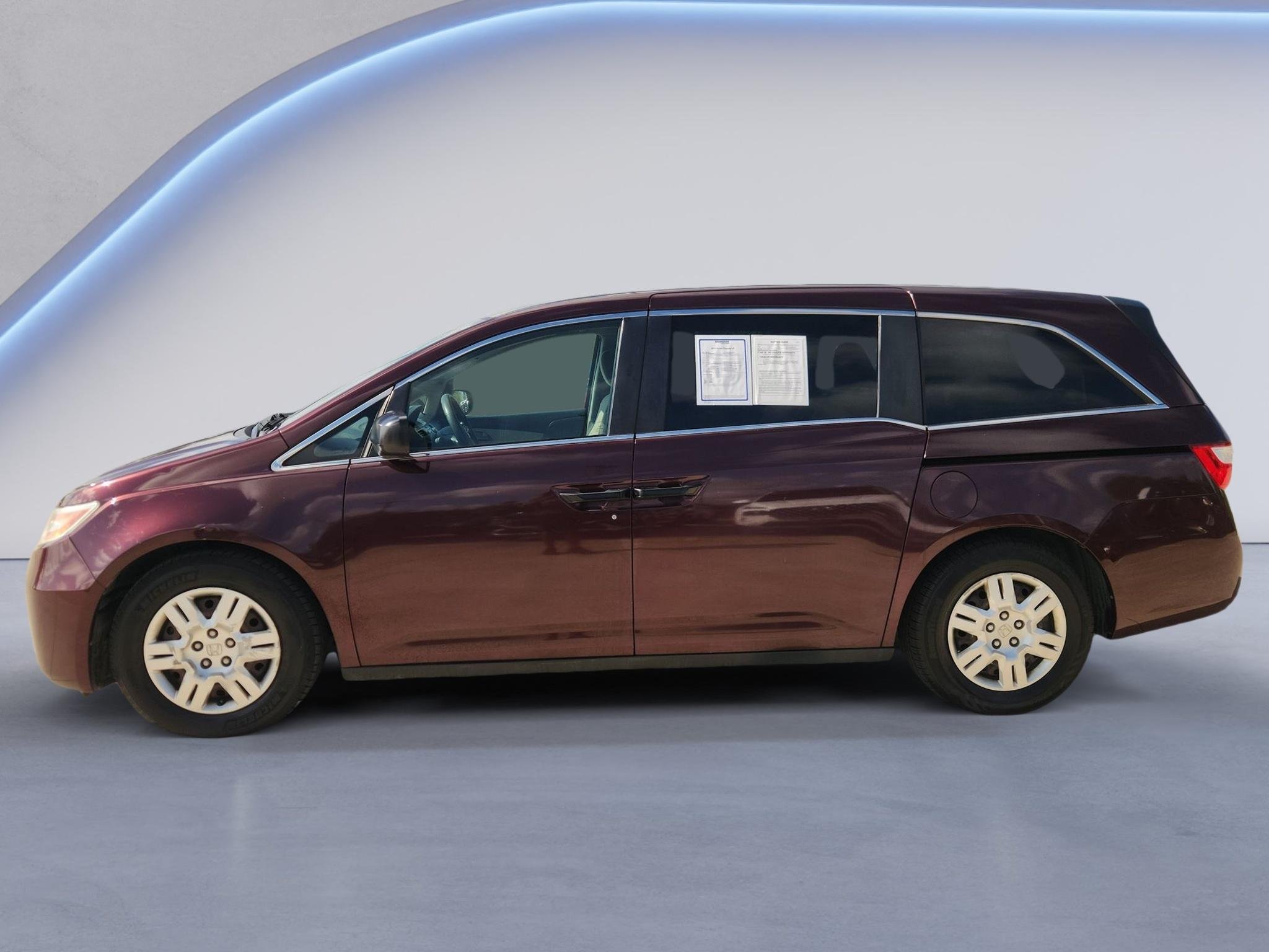 Used 2013 Dark Cherry Pearl Honda LX image 5