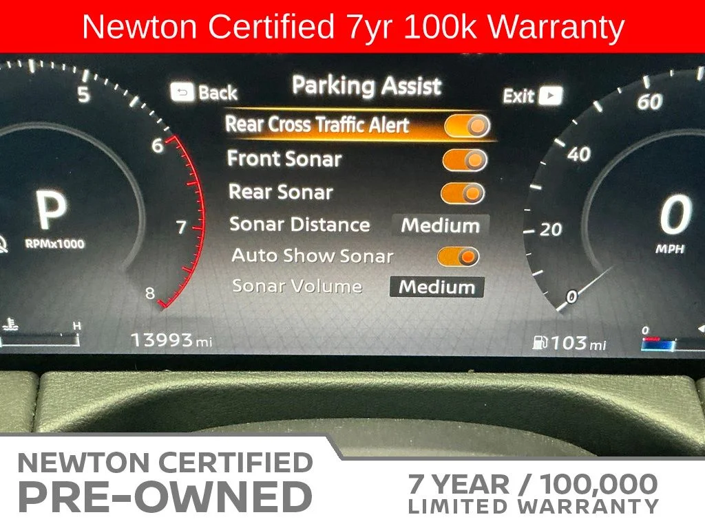 Certified Used 2025 Super Black Nissan SV image 31
