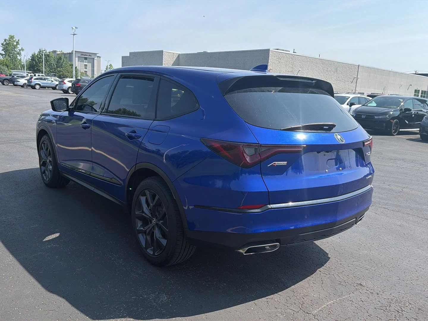 Used 2023 Apex Blue Pearl Acura SH-AWD w/A-SPEC image 7