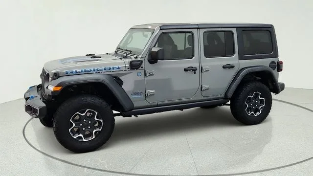 Used 2023 Gray Jeep Rubicon 4xe image 6