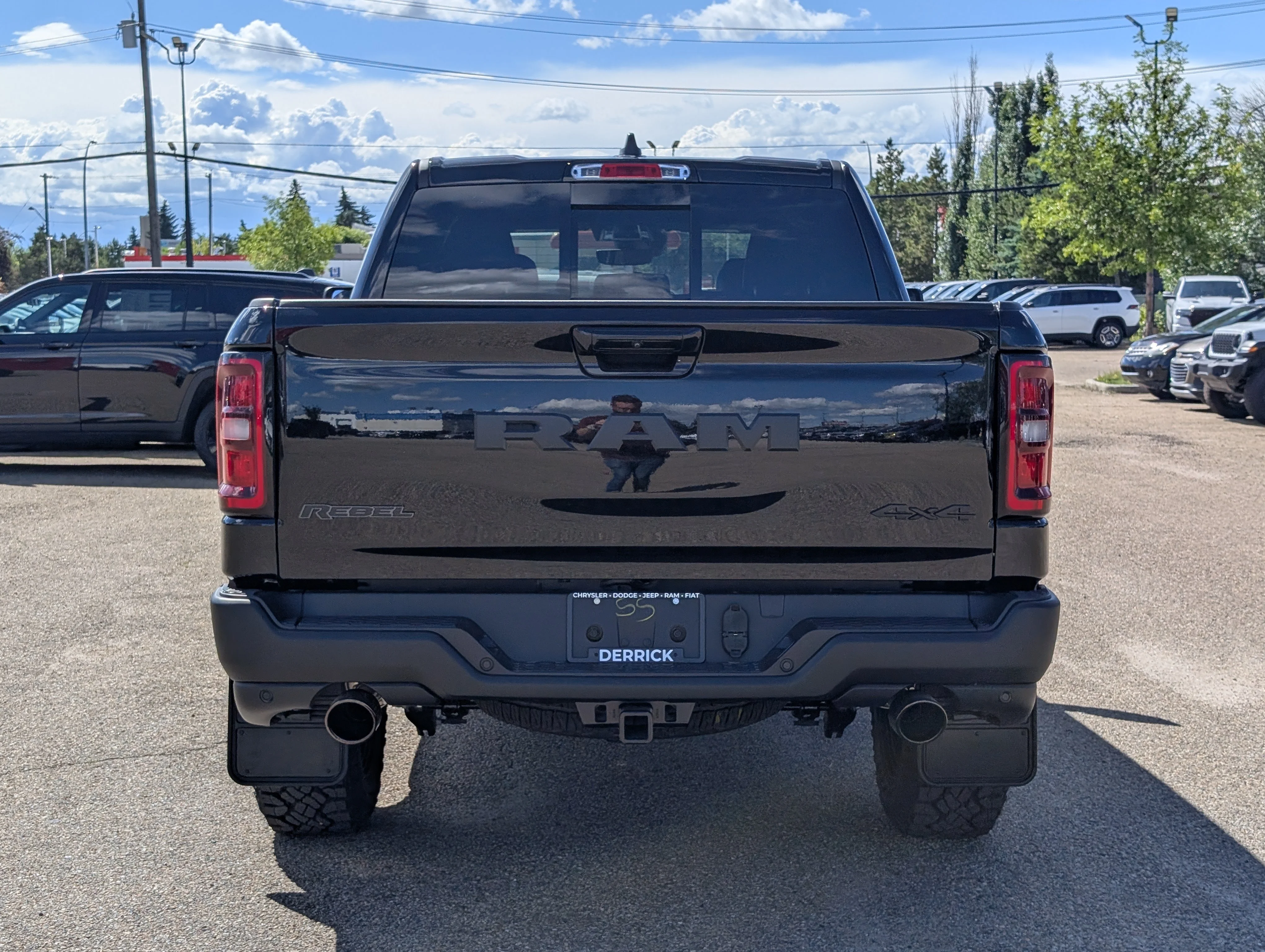 New 2026 Diamond Black Crystal Pearl Ram Rebel image 5